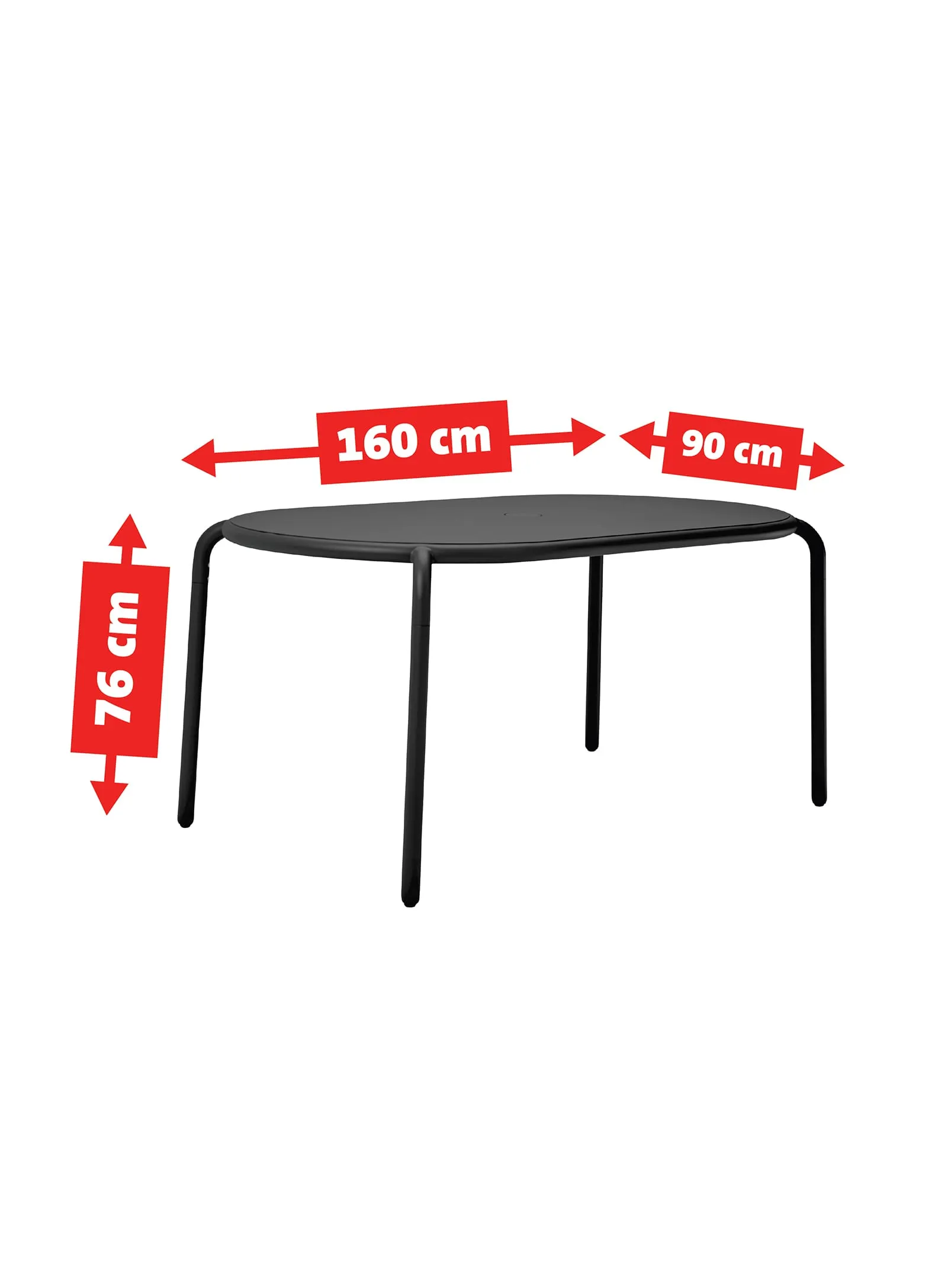 Toní Tavolo Outdoor Table<br> 6-places