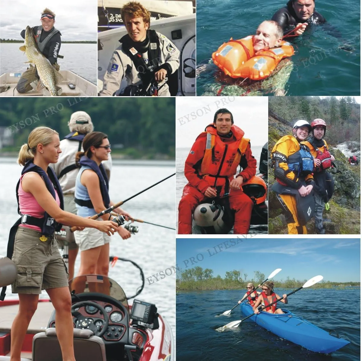 Top Safety Child Life Jacket with Whistle - Auto Inflatable Slim Lifejacket Life Vest PFD for Children Kids Youth - Boating Fishing Sailing Kayaking Surfing Swimming - Adjustable Life Saving Vest