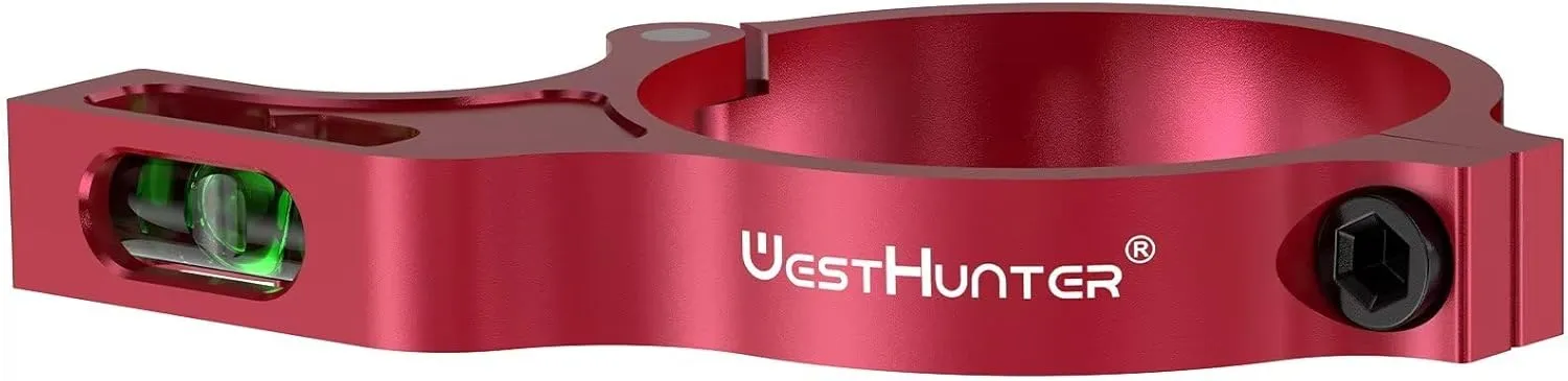 WestHunter Optics Rifle Scope Bubble Level for 30mm/34mm Tube - Precision Shooting & Competition