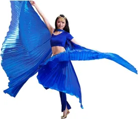 Wuchieal Women's Egyptian Egypt Belly Dance Costume Bifurcate Isis Wings