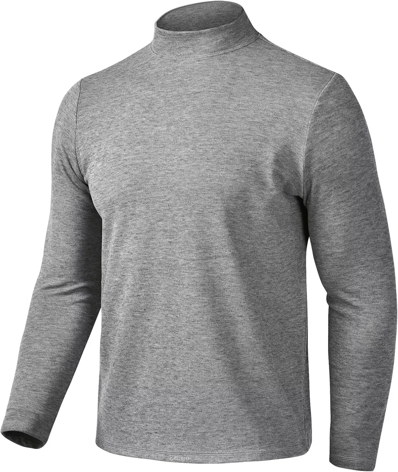 Zengjo Mock Turtleneck Thermal Undershirt Mens Long Sleeve Baselayer Shirts